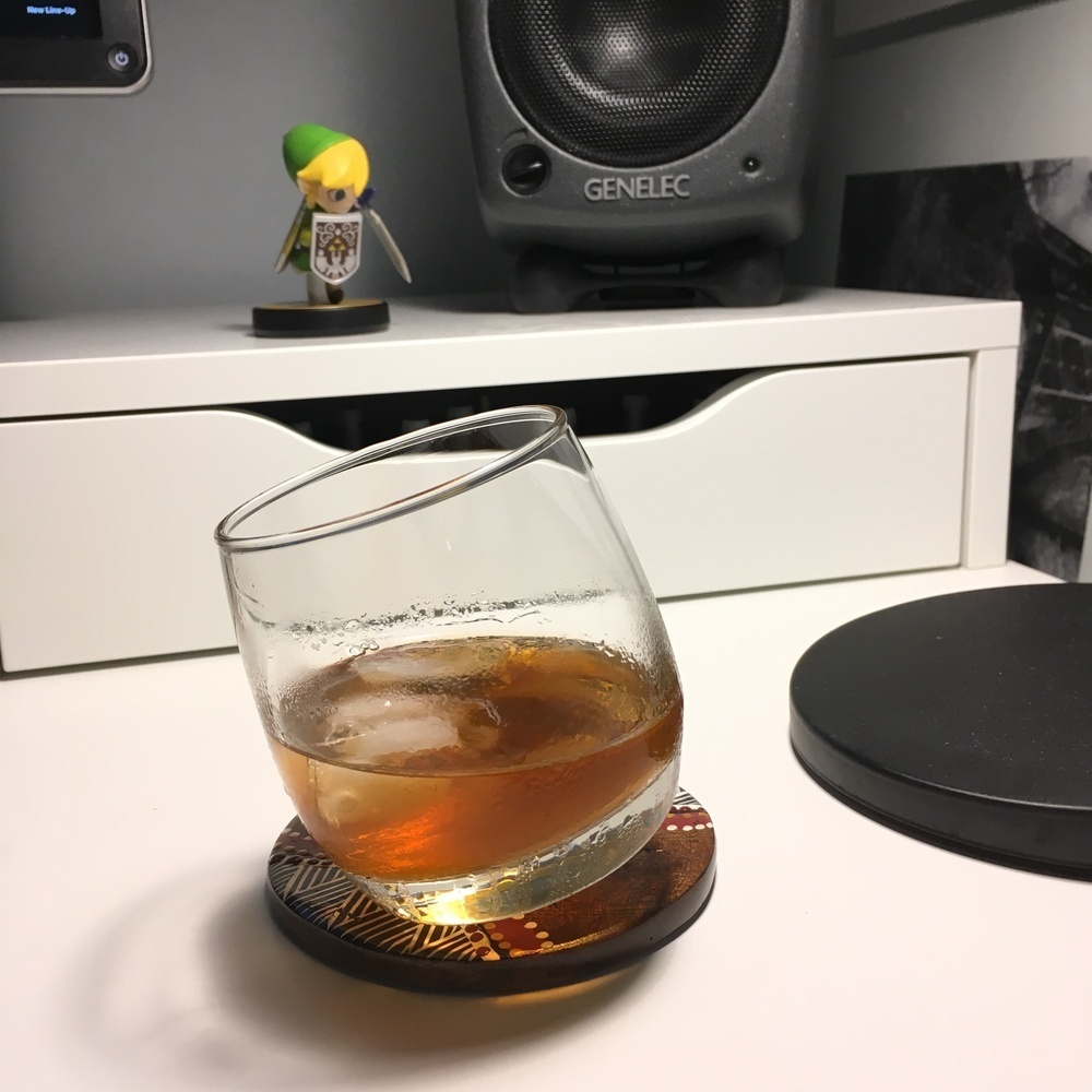 An Old Fashioned cocktail