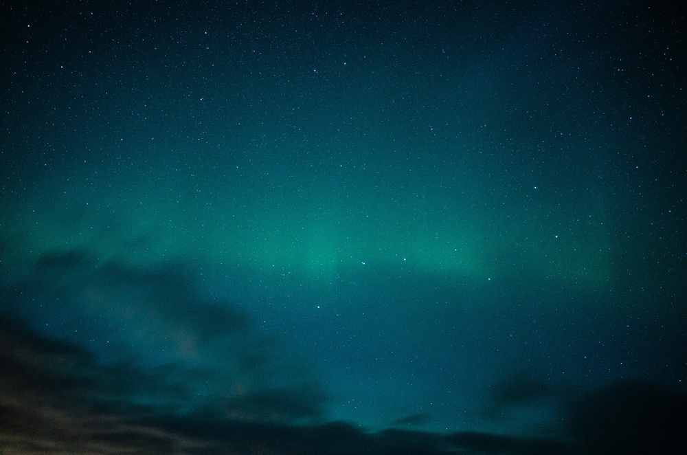 big dipper + aurora
