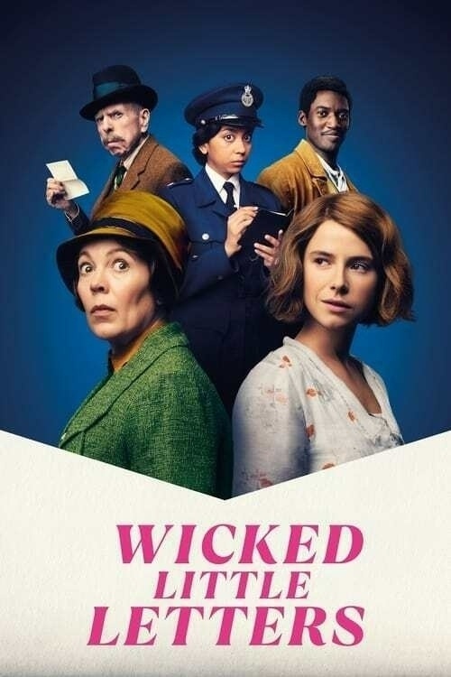 Movie poster for Wicked Little Letters