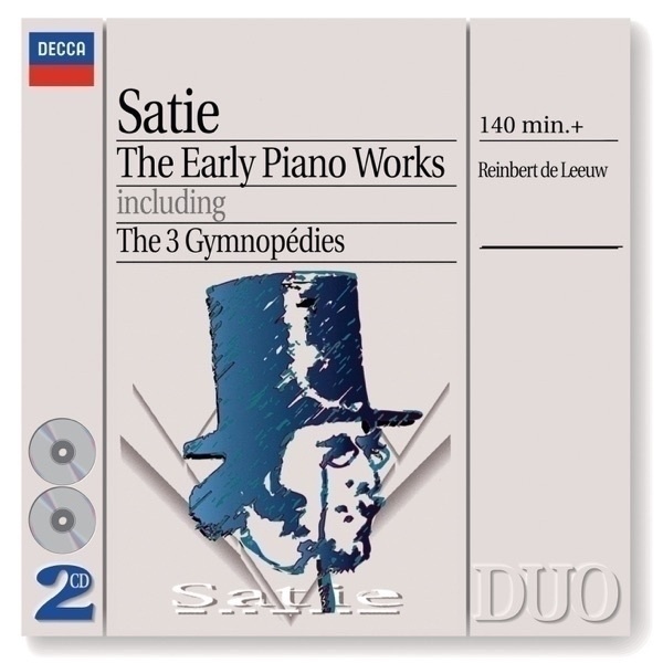 Album Cover of Satie: The Early Piano Works by Reinbert de Leeuw