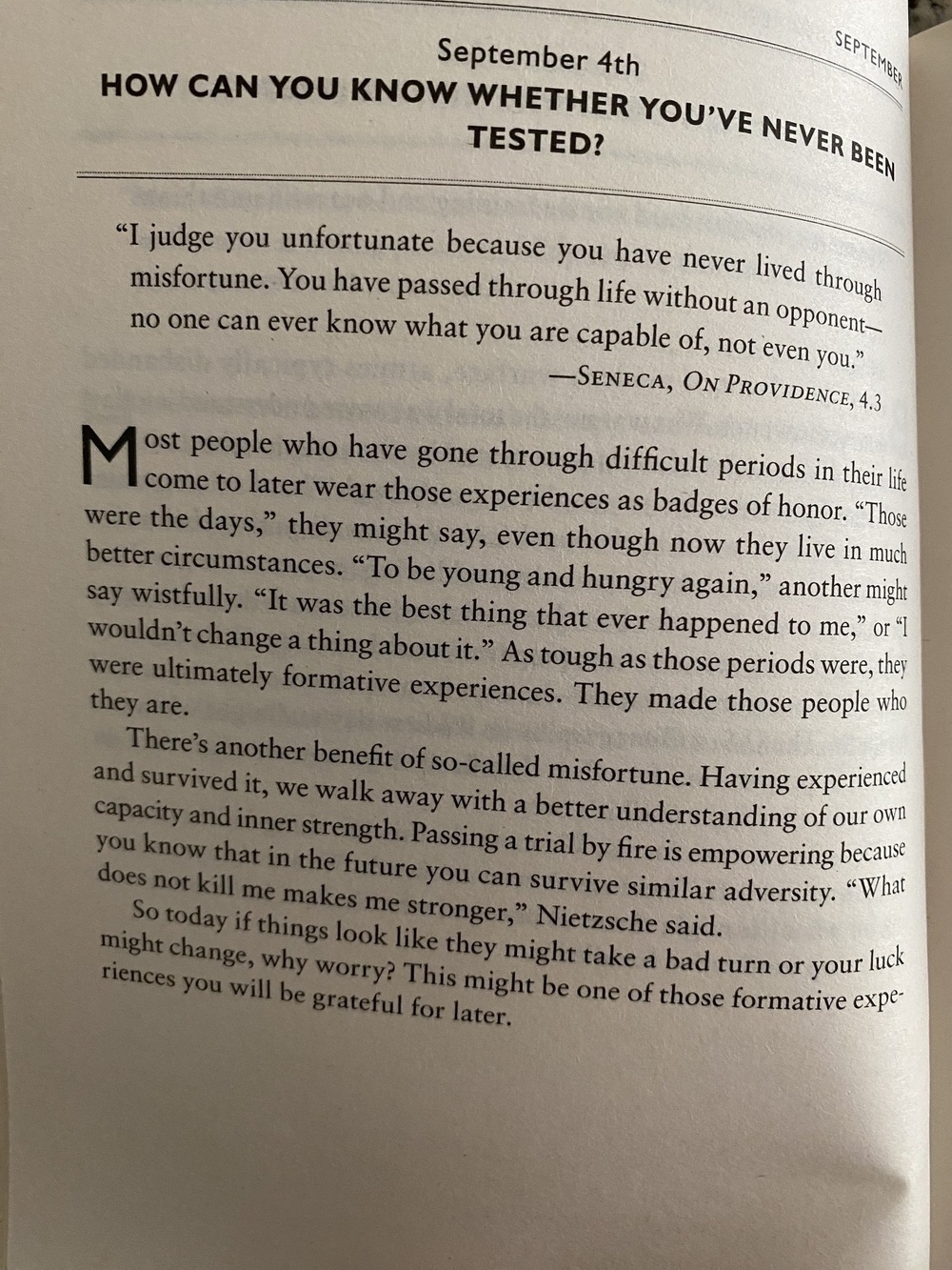 The Daily Stoic … The Daily  Quote … Page 266