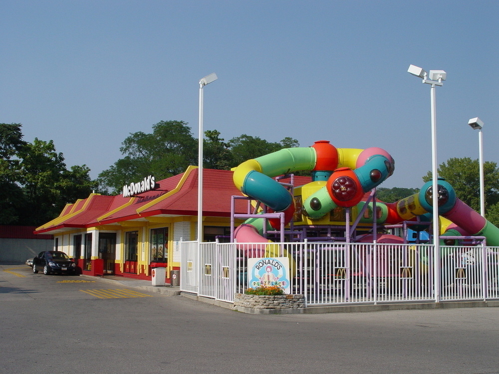 McDonald's with PlayPlace in 2003. This is what they've taken from us. - Sony CyberShot