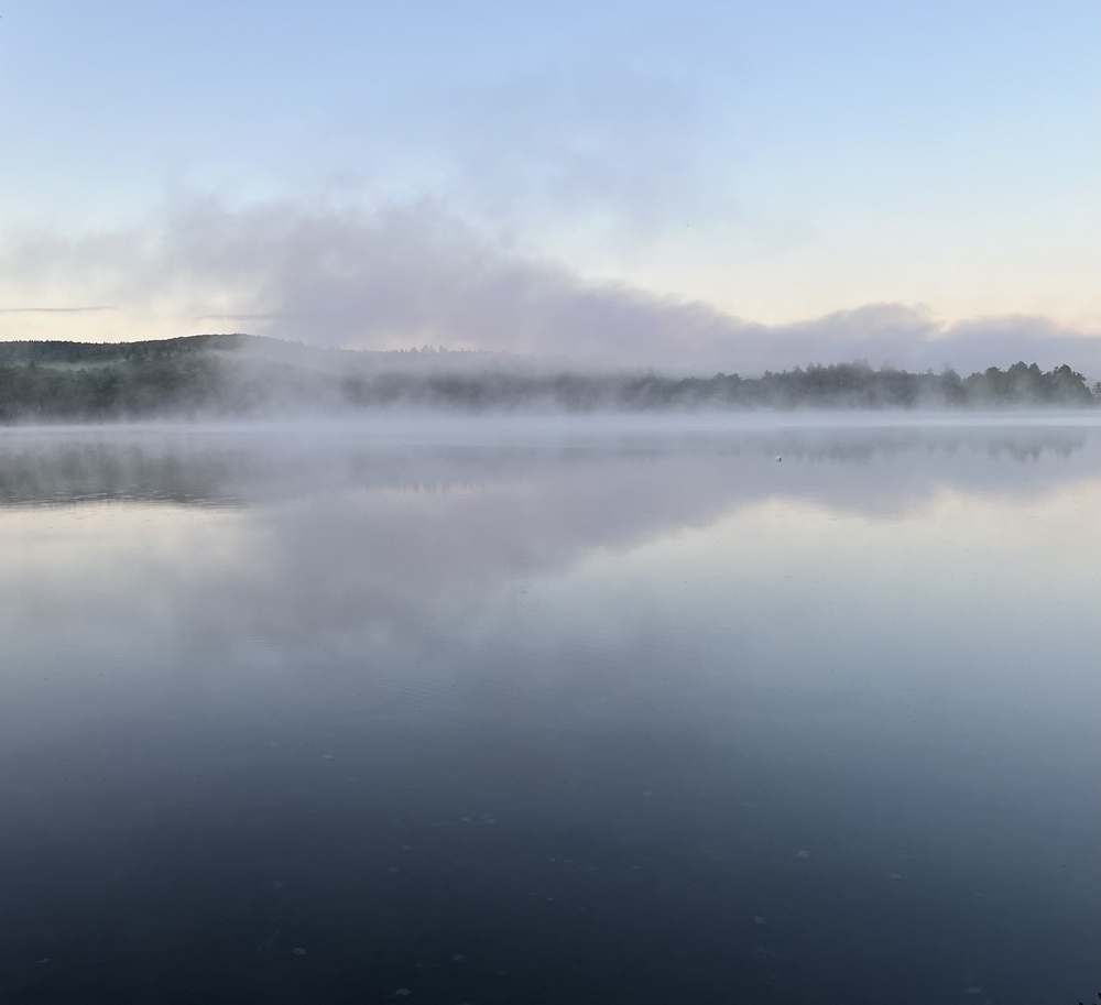 Mist on a lake