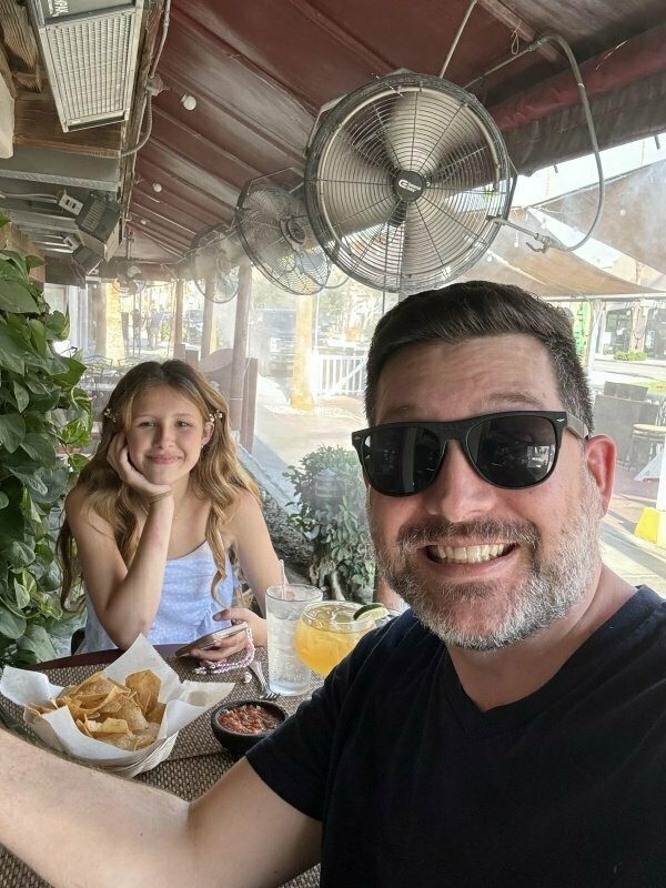 Father’s Day Dinner with my Daughter