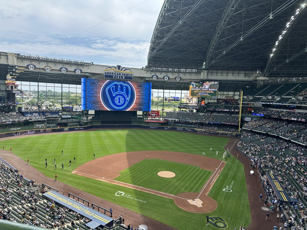 American Family Field baseball stadium. 