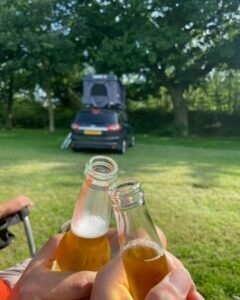 Thoughts and prayers with everyone working in IT Support today, meanwhile I’m drinking beer in a field 😋🍻