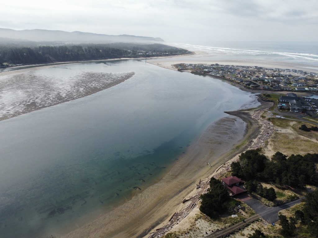 Beach and bay