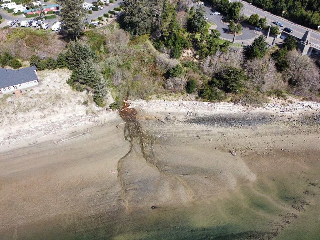 Campground and beach