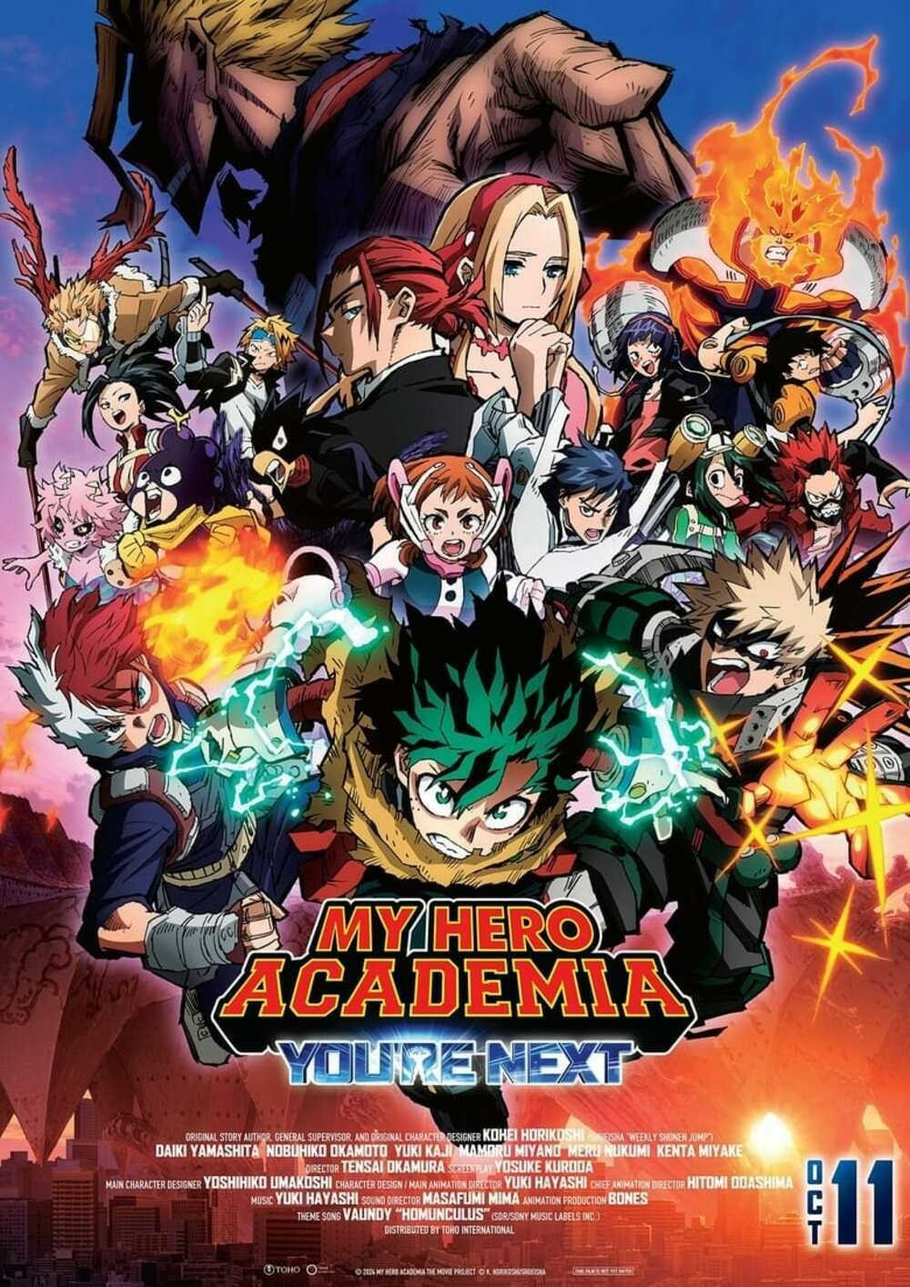 My Hero Academia: You’re Next poster