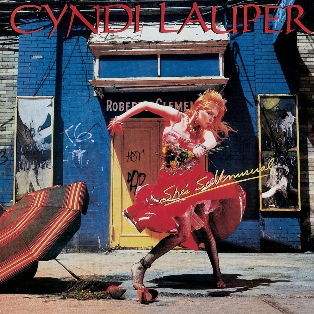 cyndi lauper she's so unusual album cover