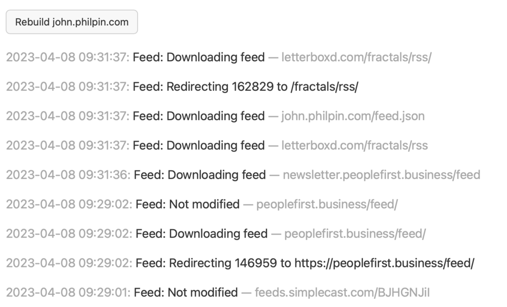 Rebuild on MicroBlog