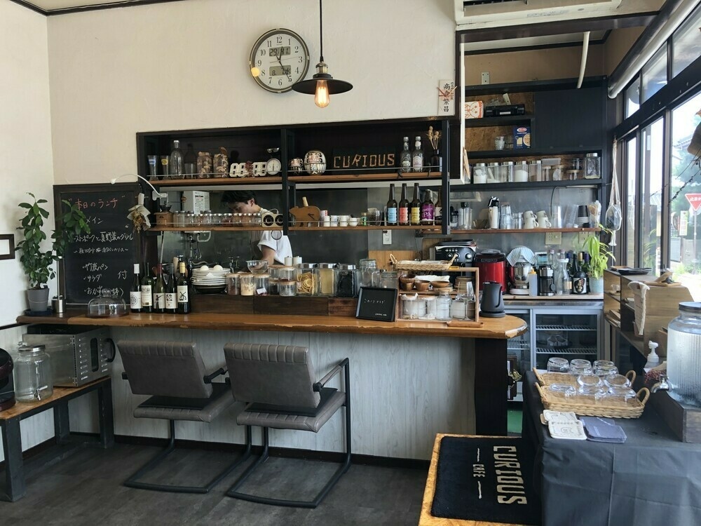 Counter at cafe