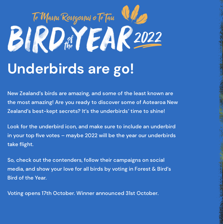 Screen Shot with text including Underbirds are go! 