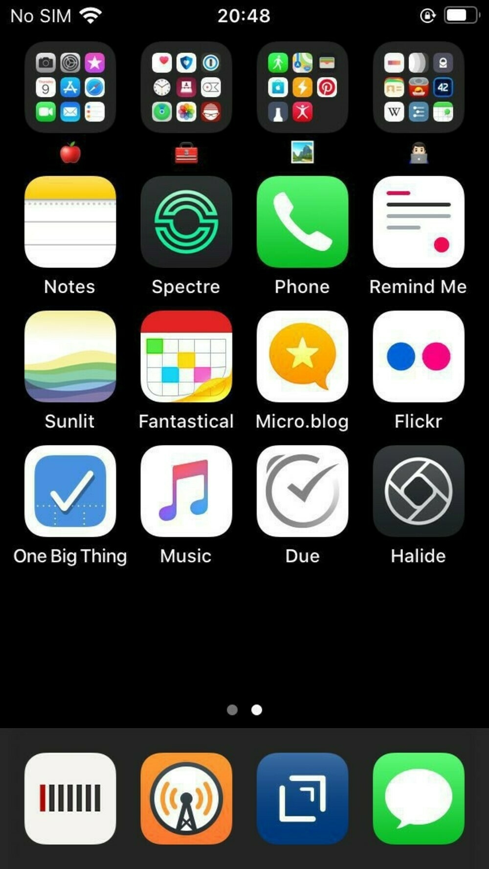 Screenshot of my iPhone SE as of the time of publishing.