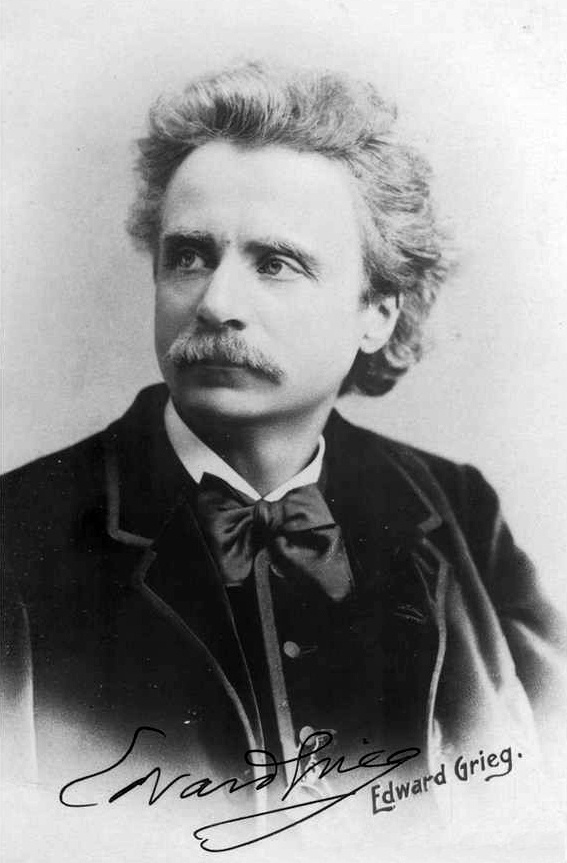 Portrait of Edward Grieg