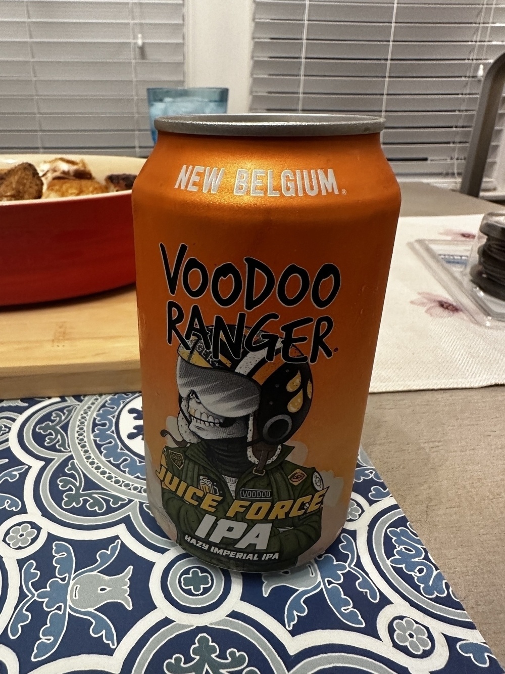 A can of Voodoo Ranger Juice Force IPA by New Belgium.