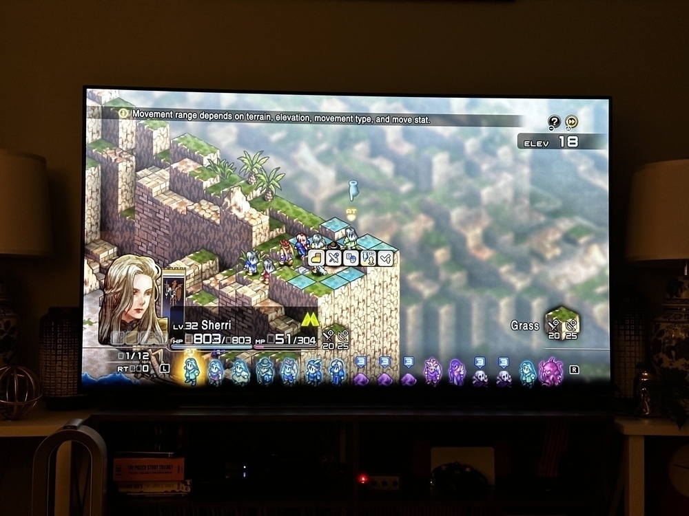 tv Gameplay from the game Tactics Ogre Reborn