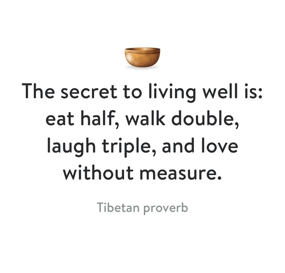Tibetan proverb.
