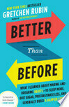 Cover for Better Than Before