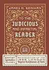 Cover for To the Judicious and Impartial Reader