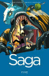 Cover for Saga Vol. 5