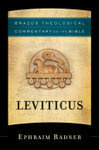 Cover for Leviticus (Brazos Theological Commentary on the Bible)