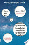Cover for Dept. of Speculation