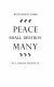 Cover for Peace Shall Destroy Many