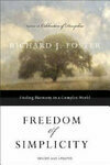 Cover for Freedom of Simplicity