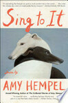 Cover for Sing to It