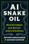 Cover for AI Snake Oil