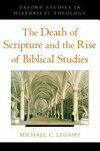 Cover for The Death of Scripture and the Rise of Biblical Studies