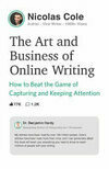 Cover for The Art and Business of Online Writing