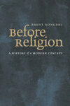 Cover for Before Religion