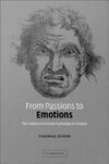 Cover for From Passions to Emotions