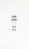 Cover for Year Zero