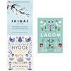 Cover for Ikigai: The Japanese Secret to a Long and Happy Life, The Little Book of Lykke, Lagom: The Swedish Art of Balanced Living