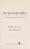 Cover for The Spook Lights Affair (Carpenter and Quincannon, #2)