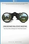 Cover for Long-Distance Real Estate Investing: How to Buy, Rehab, and Manage Out-of-State Rental Properties