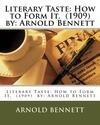 Cover for Literary Taste : How to Form It