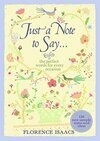 Cover for Just a Note to Say . . .: The Perfect Words for Every Occasion