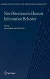 Cover for New Directions in Human Information Behavior