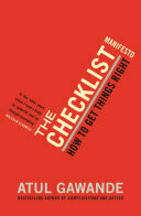 The Checklist Manifesto