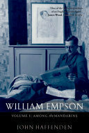 William Empson, Volume 1: Among the Mandarins cover